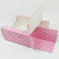 Custom Cute PVC Window Baby Shoes Packaging Boxes